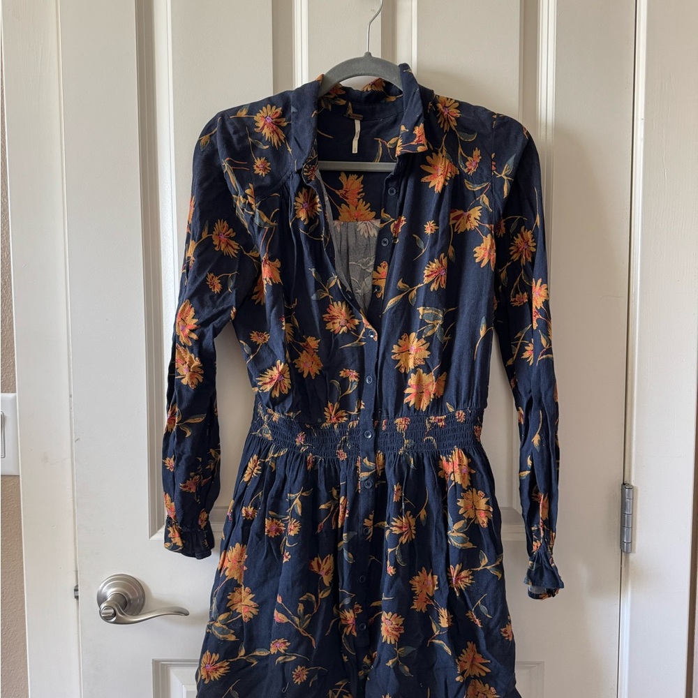 Floral Long Sleeve Dress